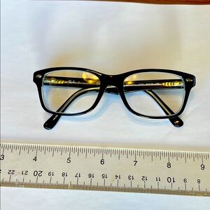 Kids/Adult Ray-Ban Classic Black/Clear Eyeglasses